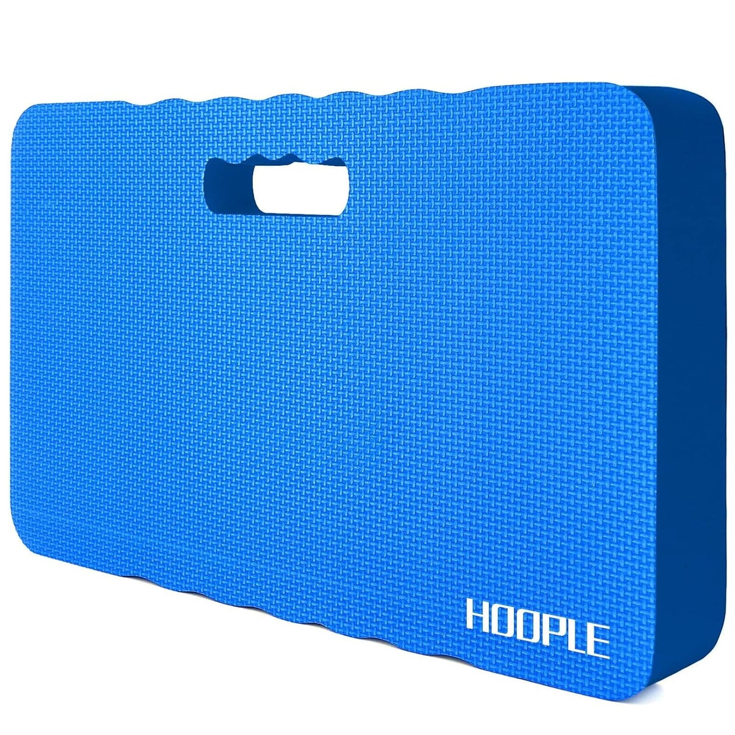 HOOPLE Extra Thick Kneeling Pad, Soft Foam Kneeling Cushion, Waterproof Gardening Knee Pads, Lightweight Knee Mat for Bathing, Workout Supplies, Exercise Yoga, Garden Work Gifts 17.5 x 11x 1 in, Blue