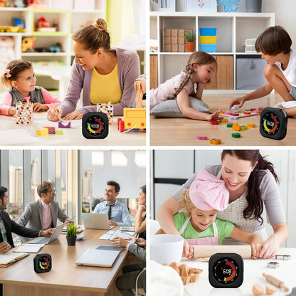 PERSUPER Visual Timer for Kids, Rechargeable 10-Hour Countdown/Up Timer