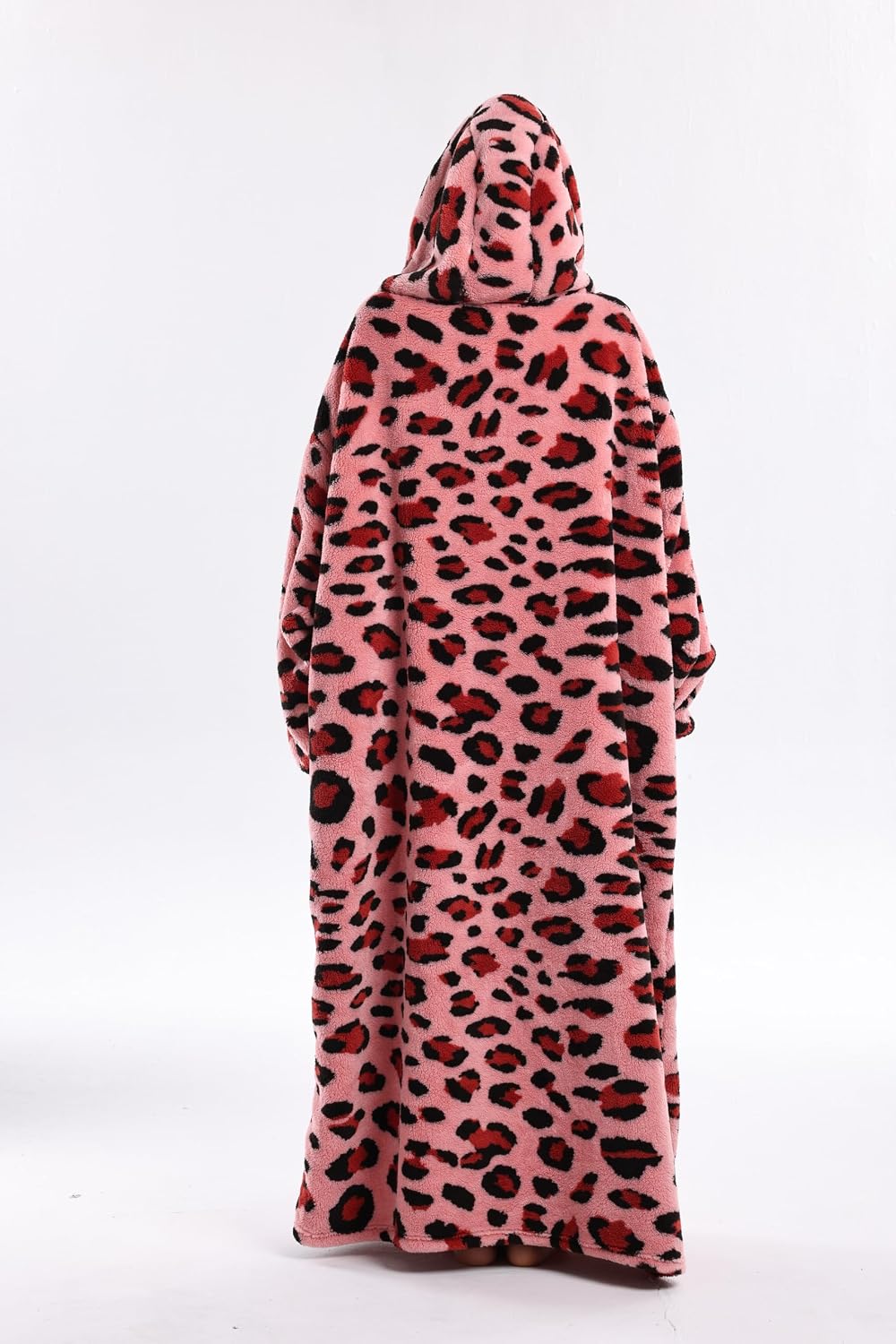 Capecage Blanket Hoodie, Long Hooded Blanket Sweatshirt as Birthday Gifts for Women Men, Long Wearable Blanket for Women Men.