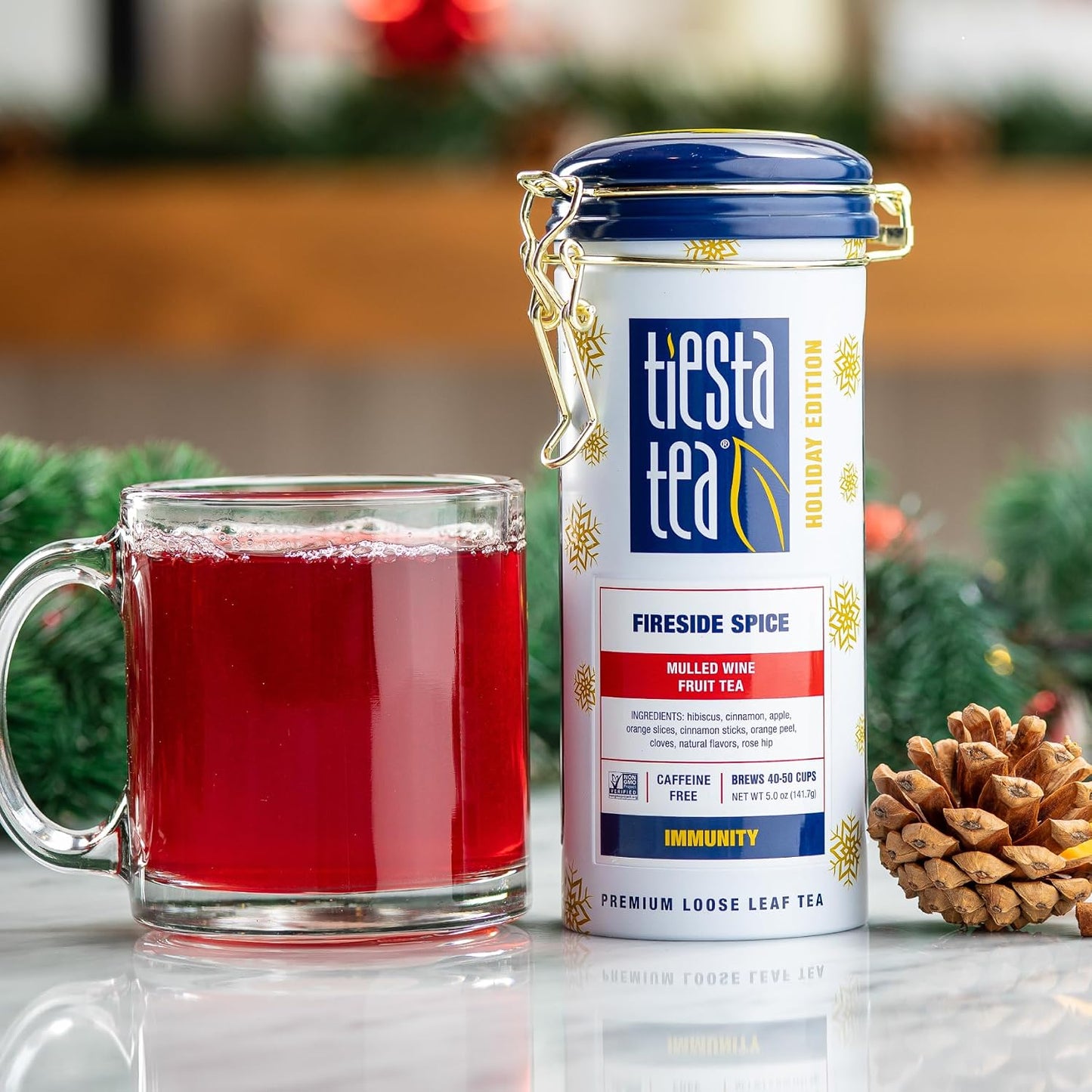 Tiesta Tea - Holiday Tea Sampler Dry Flight Set, Loose Leaf