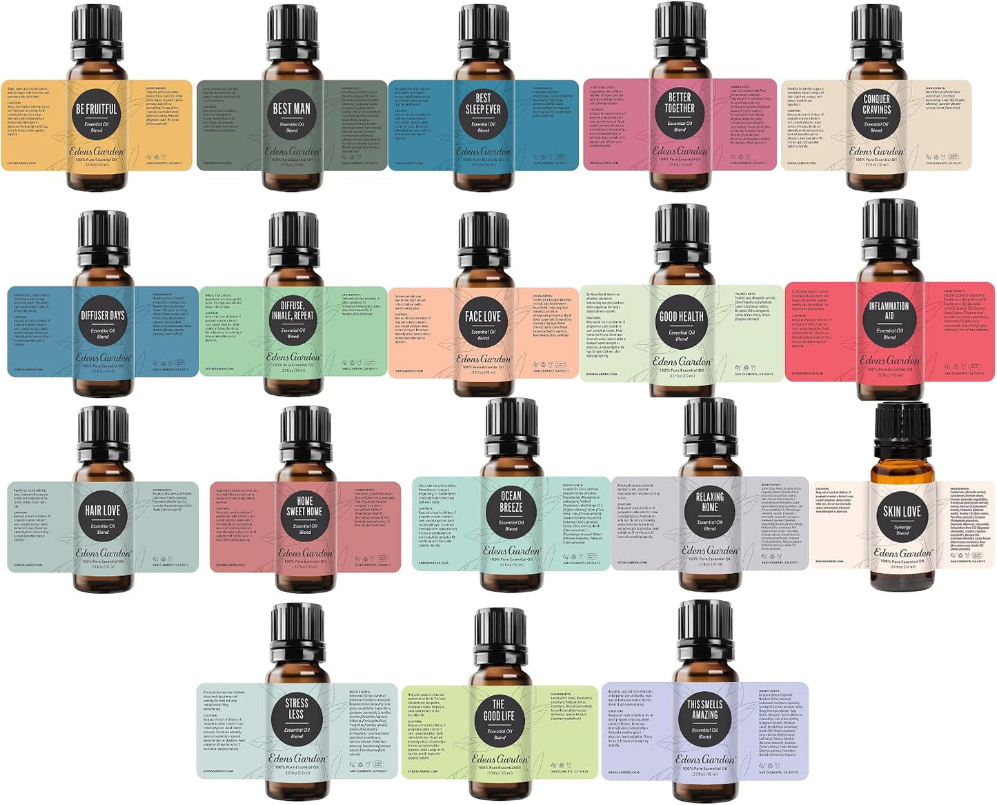 Edens Garden Lavender- Bulgarian Essential Oil- 100% Pure Premium Grade, Undiluted, Natural, Therapeutic, Aromatherapy, The Best for Diffuser, Skin, Humidifiers, Kid Safe 10 ml (.33 fl oz)
