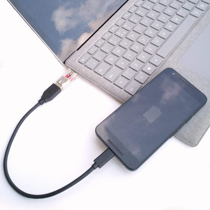PortaPow USB Data Blocker (White 2 Pack) - Protect Against Juice Jacking