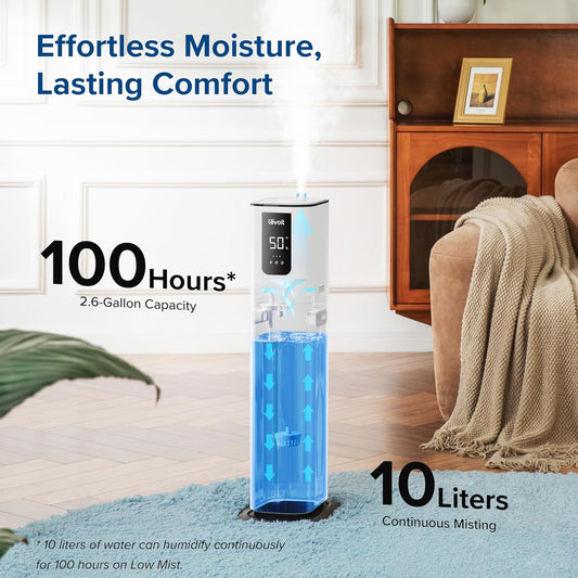 Levoit OasisMist 1000S (10L) Smart Humidifier for Home Large Room Bedroom