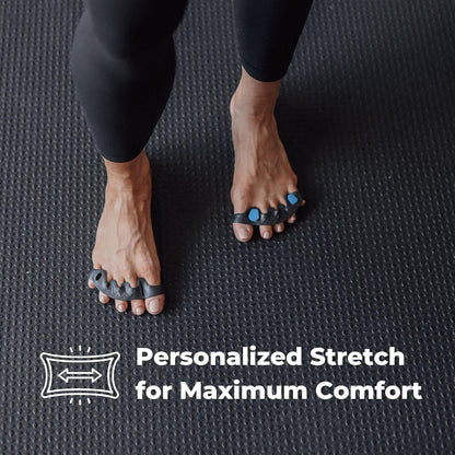 The Toe Spacer from Spacer Mobility, Recovery from the Ground Up, Correct Bunions, Plantar Fasciitis, & Correct Toes | Unisex Therapeutic Toe Spacer - Relieve Foot Pain and Tension | 4-Loop (4-Loop)
