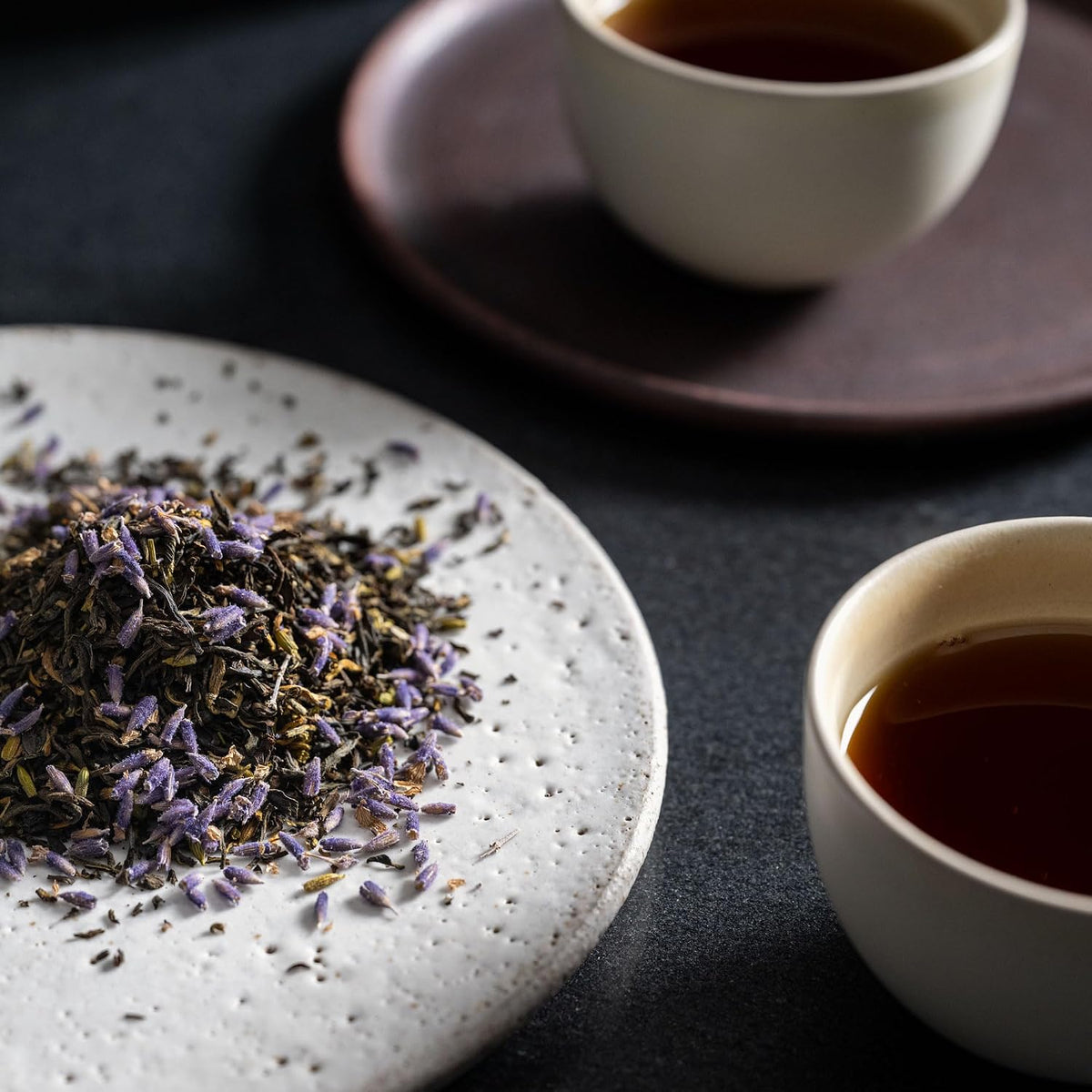 Rishi Tea Earl Grey Lavender Organic Black Loose Leaf Tea, Caffeinated, 4oz