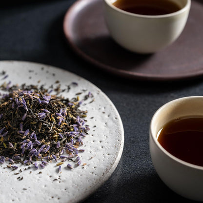 Rishi Tea Earl Grey Lavender Organic Black Loose Leaf Tea, Caffeinated, 4oz