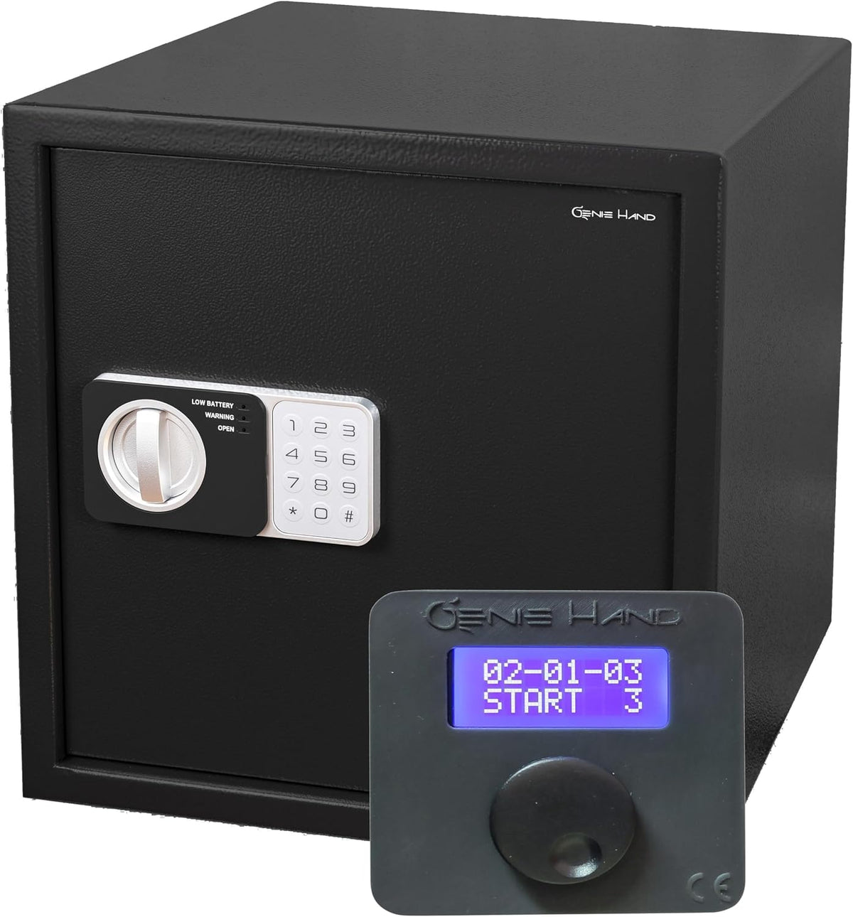 Genie Hand – Time Lock Safe Countdown – B-Class Lock – Anti Bounce Technology