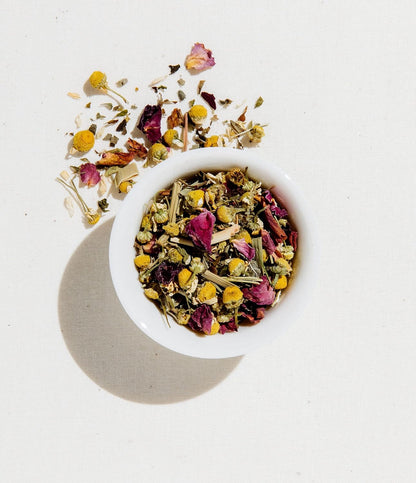 Art of Tea Sleep Tea Bags, 12 Pyramid Sachets, Herbal Tea, Chamomile Lavender Caffeine Free Tea, Relaxing Sleep Tea for Nighttime Wind Down