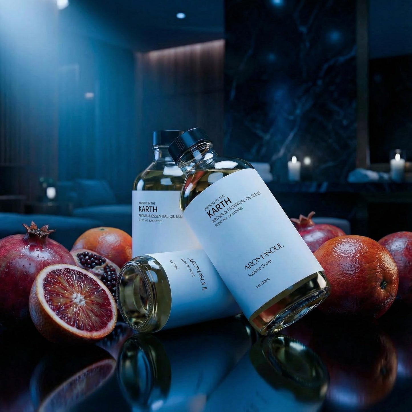 Hotel Diffuser Oil Inspired by Ritz-Carlton Scent - Premium Fragrance Oil No. SA61119323 for Ultrasonic and Waterless Diffuser - 120 mL, 4 fl oz
