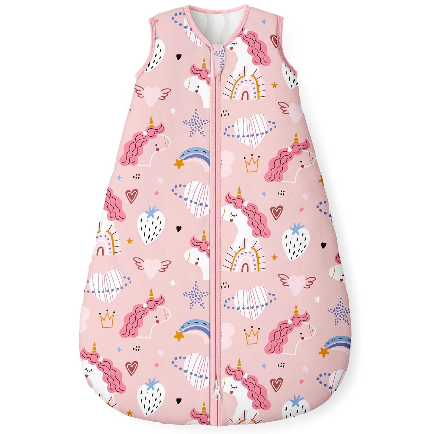 Yoofoss Baby Sleep Sack Baby Wearable Blanket 100% Cotton 2-Way Zipper Toddler Sleeping Sack