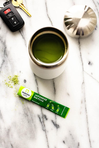 Matcha Love Green Tea Powder Packet, Sweetened, 8 Ounce