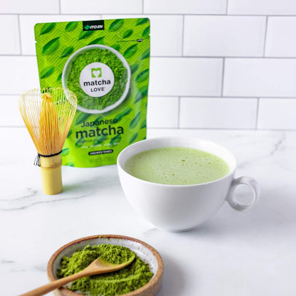 Matcha Love Green Tea Powder Packet, Sweetened, 8 Ounce