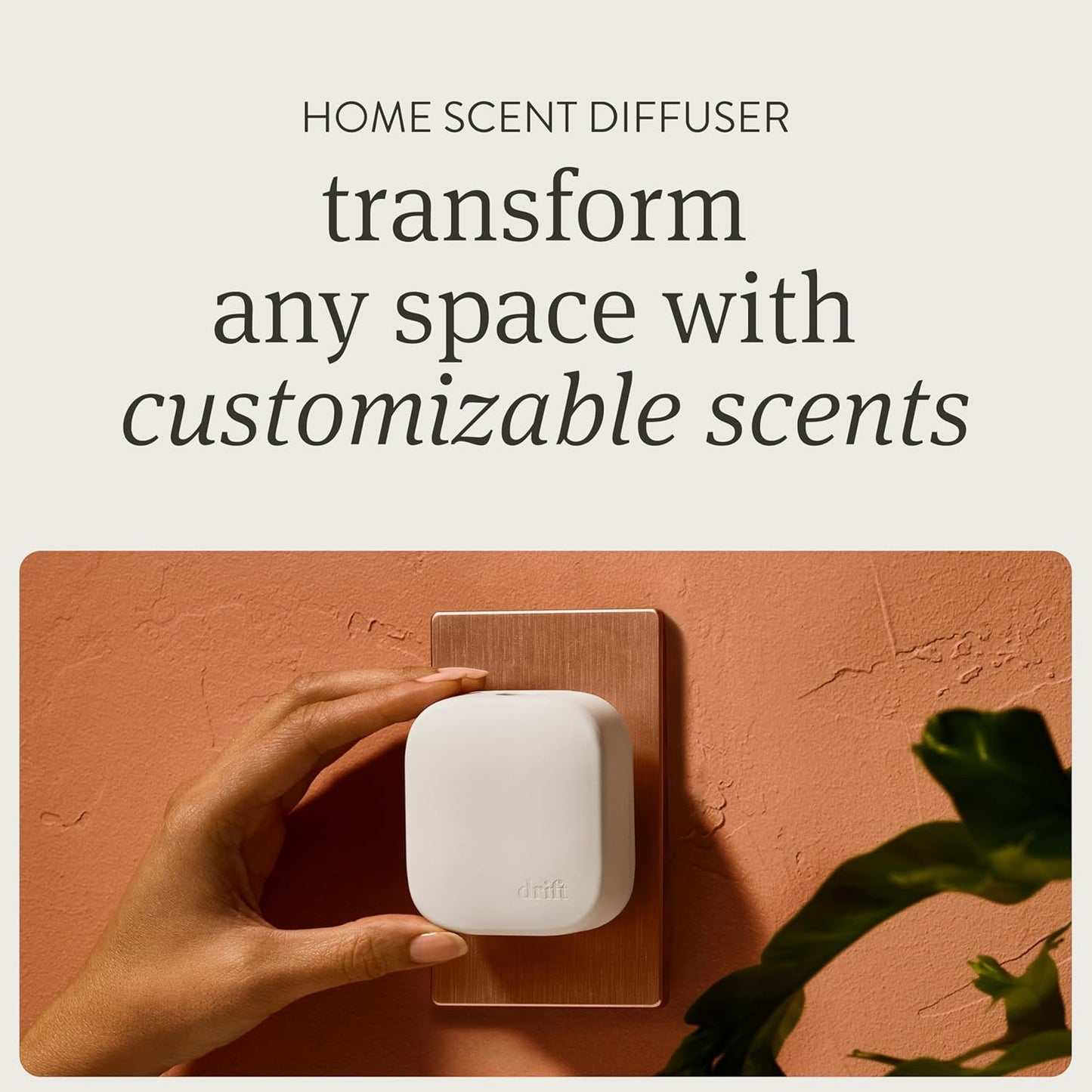 Drift Home Scent Diffuser Starter Kit in Open Air - Adjustable and Long Lasting Diffuser Aroma - Clean Ingredients, Pet Safe