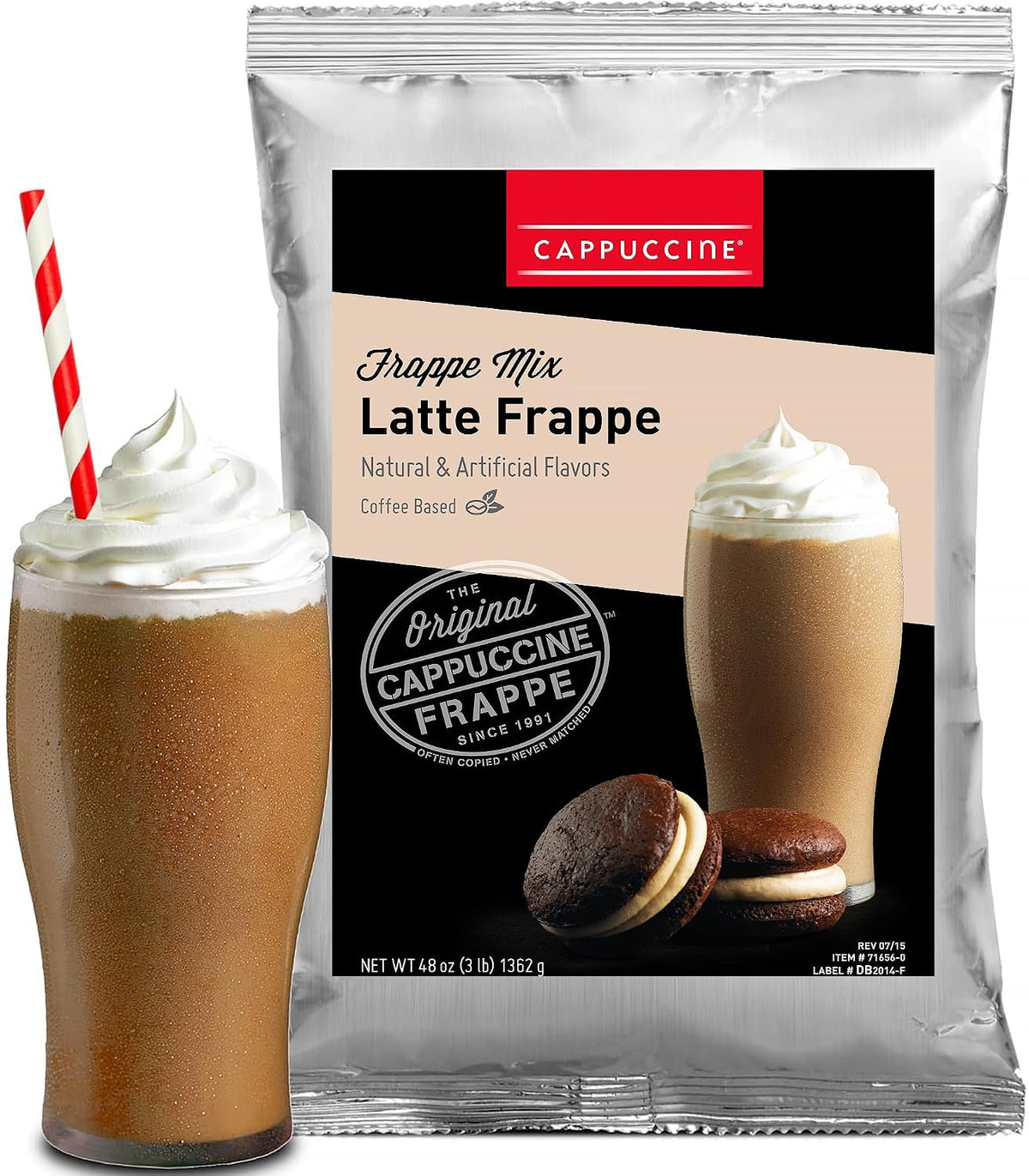 Cappuccine Sweetened Matcha Green Tea, 3 Pounds