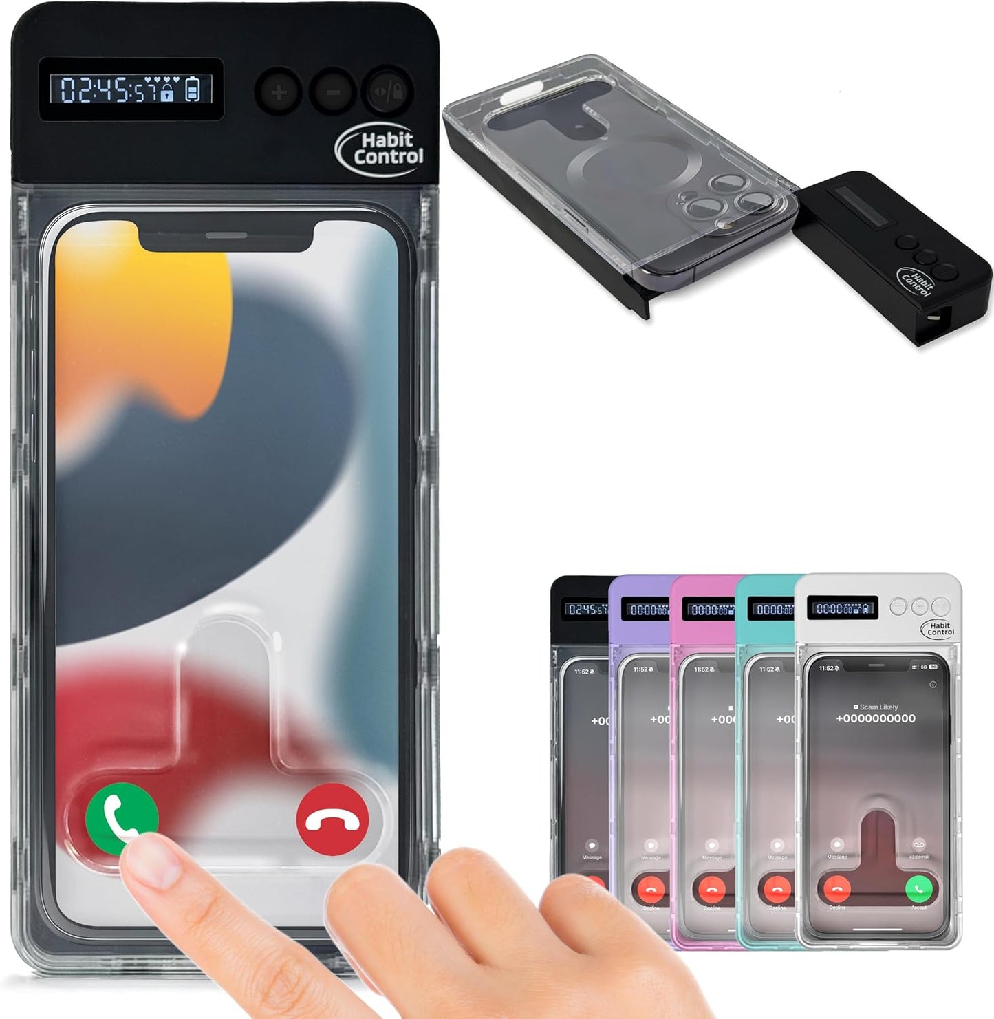 Phone Lock Box, Timed Lock Box Cell Phone Locker