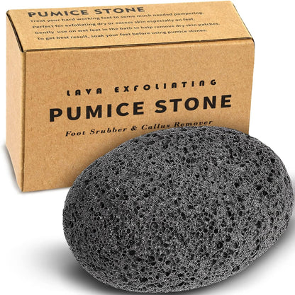Maryton Foot Pumice Stone for Feet Hard Skin Callus Remover and Scrubber (Pack of 4) (Blue)