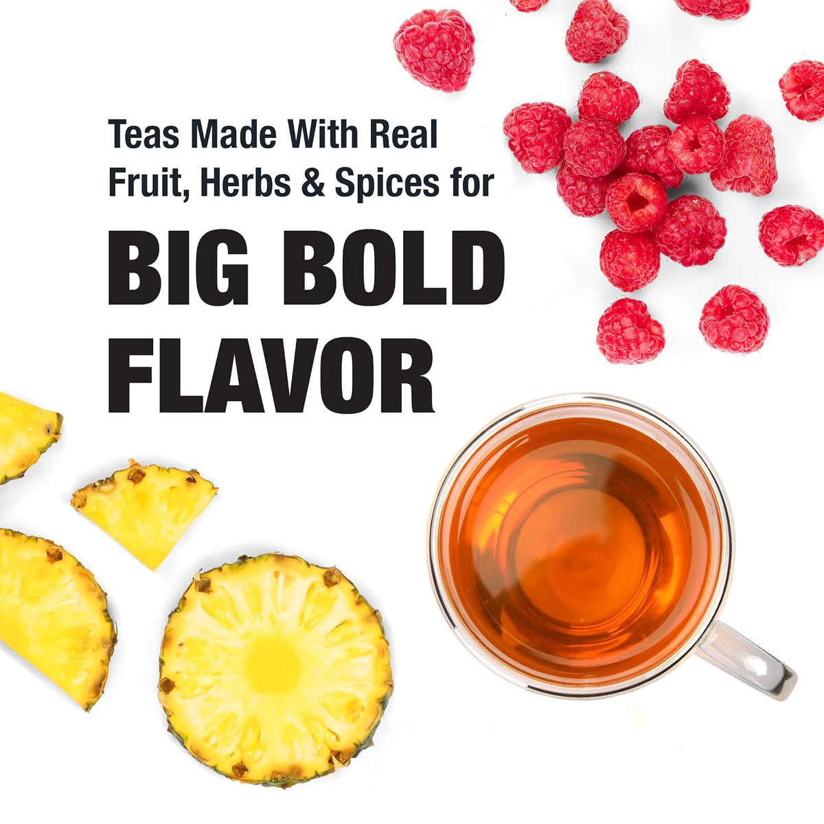 Tiesta Tea Passion Berry Jolt Raspberry Passion Fruit Black Tea 1.5oz