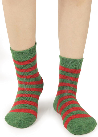 BenSorts Women's Winter Boots Socks Thick Warm Cozy Crew Socks Solid Color Gifts