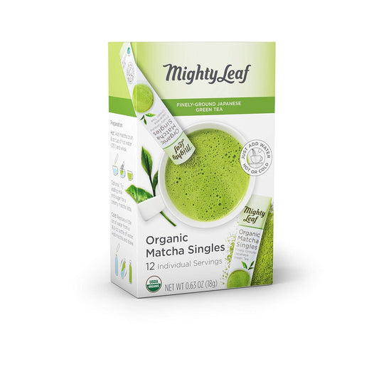 Mighty Leaf Tea Organic Matcha Green Tea, 12 Tea Bags