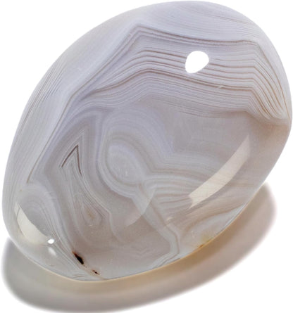 KALIFANO Palm Stone with Healing & Calming Effects - AAA+ Grade High Energy Worry Stone with Information Card - Reiki Crystal Used for Courage (Family Owned and Operated)