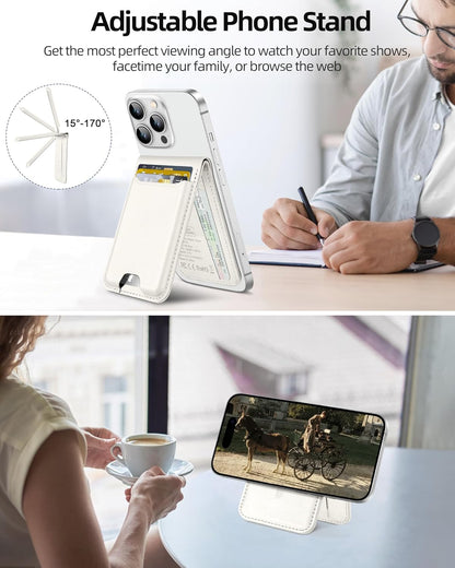 ExtreLife for Magsafe Wallet, Works with Apple Find My, 6 Cards Holder