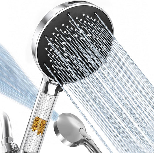 SR SUN RISE High Pressure Filtered Handheld Shower Head 9 Spray（1 filter）