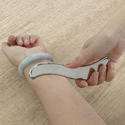 BYYDDIY-Non-Magnetic 304 Stainless Steel Gua Sha Muscle Scraper Tool for Scar Tissue,Muscle Scraping Tool for Massage Scraper,IASTM Tools for Physical Therapy, Soft Tissue Massage