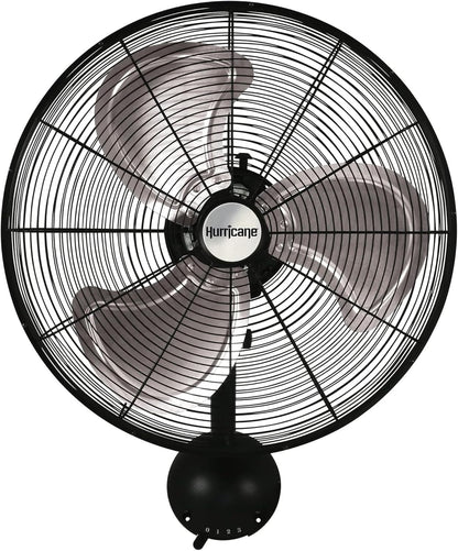 Hurricane Classic 6 Inch Clip Fan, 2 Speed Portable Desk Table Fan with Tilt, White