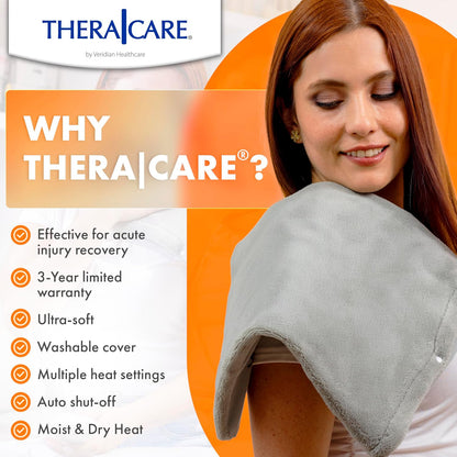 Deluxe Heating Pad Moist/Dry Heat Therapy