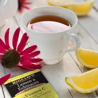 Bigelow Tea Black Tea 6 Flavor Variety Pack, Caffeinated Tea with Mint, Lemon, Constant Comment, English Teatime, Earl Grey, and Vanilla Chai, 20 Count Box (Pack of 6), 120 Total Tea Bags