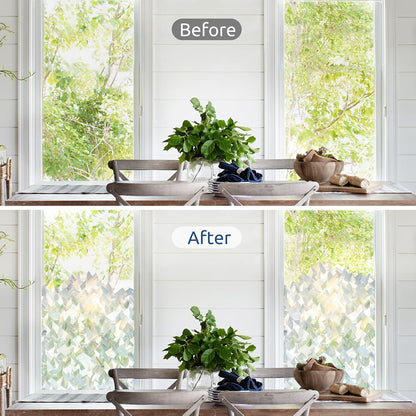 rabbitgoo Window Tint for Home with Tools, Black Silver, 17.5" x 78.7"