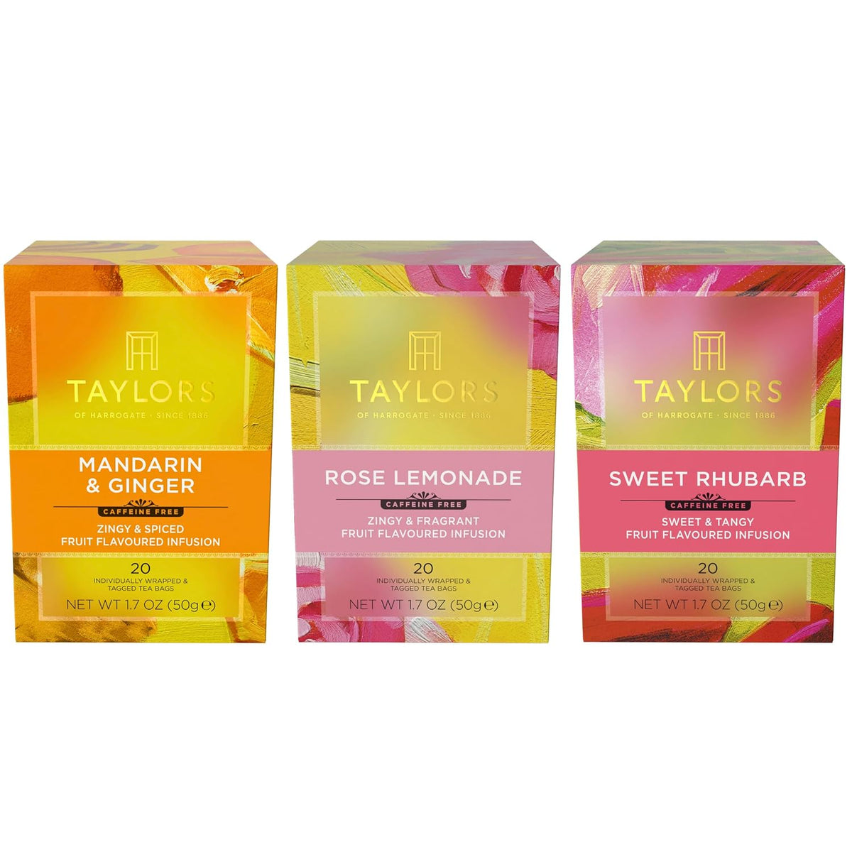 Taylors of Harrogate Herbal Fruit Infusion Pack, 20ct x 3