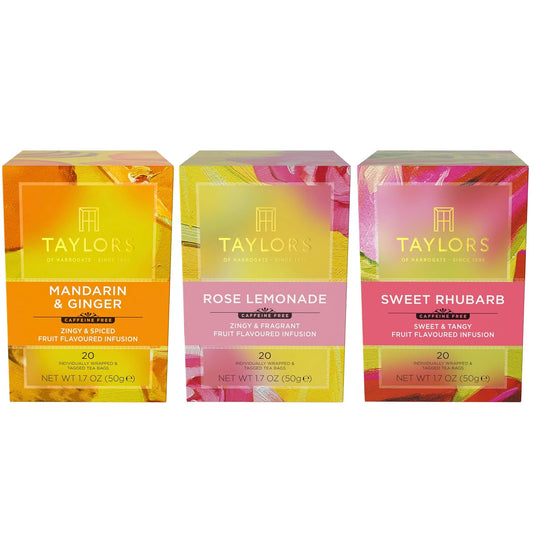 Taylors of Harrogate Herbal Fruit Infusion Pack, 20ct x 3