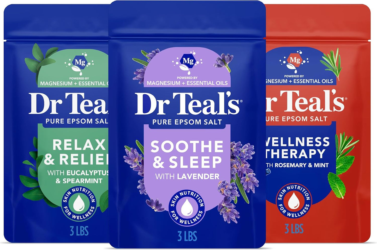 Advanced Dr. Teals Lavendar Scented Epsom Salt, 48 oz