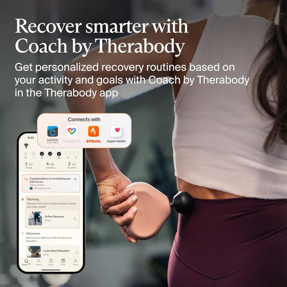 TheraGun Mini (3rd Generation) by Therabody – Ultra-Portable Massage Gun and Travel Essential for Fast, Effective Pain and Tension Relief Anywhere (Black)