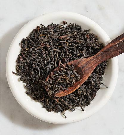 English Breakfast Loose Leaf Black Tea (200+ Servings) - Fresh Harvest - Strong Full Bodied Whole Leaf Assam Black Tea - Farm2Cup from 5th Generation Tea Farm - Bulk Pack - 1 Pound Sealable Pouch