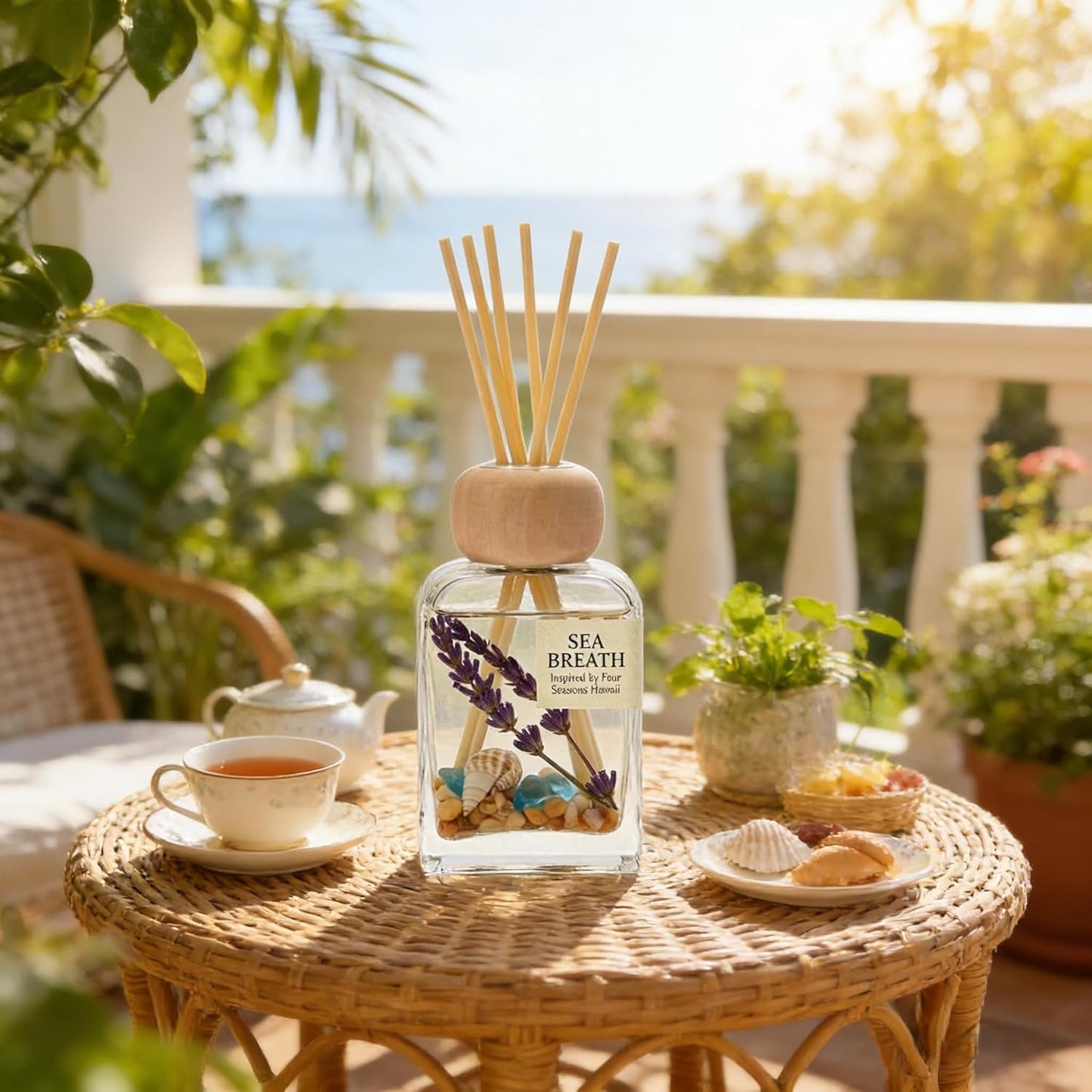 Luxury Hotel Scent Reed Diffuser 100ml (3.38oz) | No.1898 Hotel Collection Diffuser Oil Inspired by Ritz Carlton | Home, Bathroom & Office Decor | Long-Lasting Room Freshener Gift Set