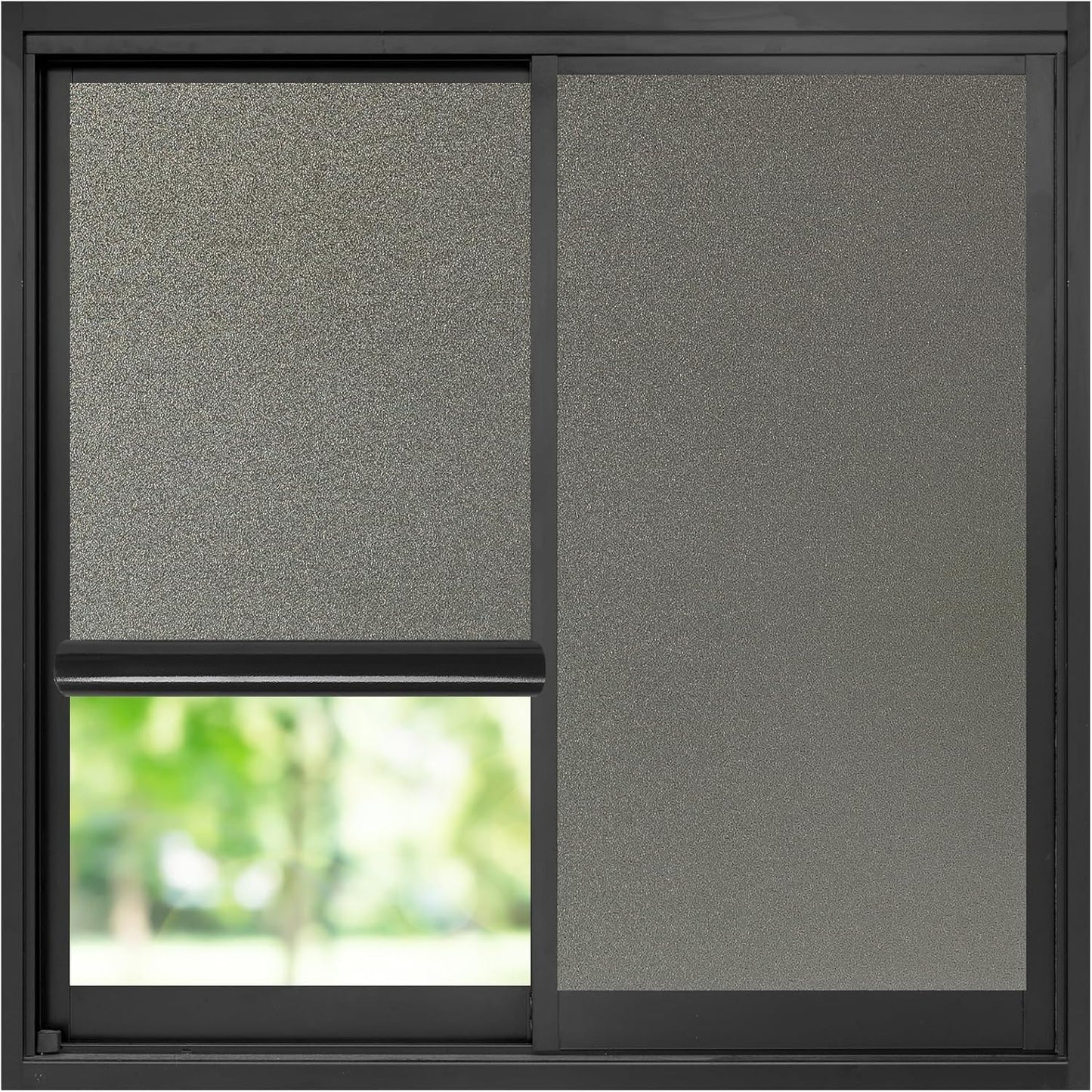 rabbitgoo Blackout Window Film Room Darkening Light Blocking 17.5" x 78.7" | Removable Static Cling without Glue, Tint & Privacy Film for Window Inside, Day & Night Sleep for Home Garage Bedroom House