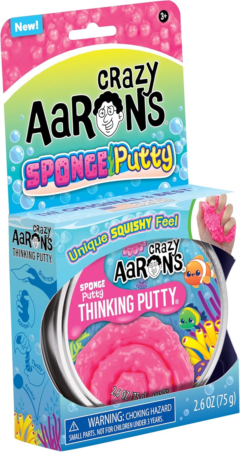 Crazy Aaron's(r) Get Ready with Me Thinking Putty - Made in USA