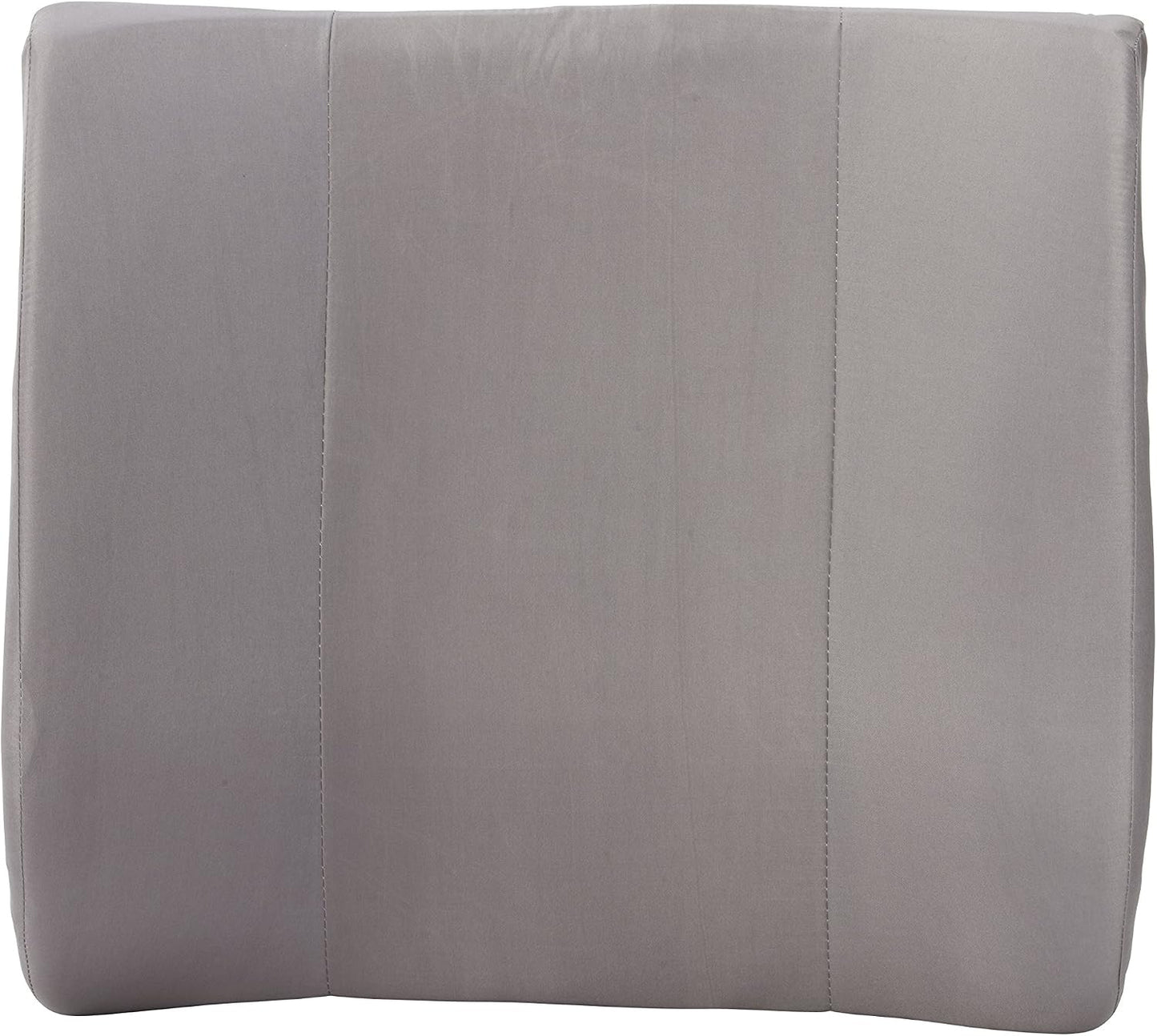 DMI Lumbar Support Pillow for Chair to Assist with Back Support with Removable Washable Cover and Firm Insert to Ease Lower Back Pain while Improving Posture, 14 x 13 x 5, Contoured Foam, Elite, Gray