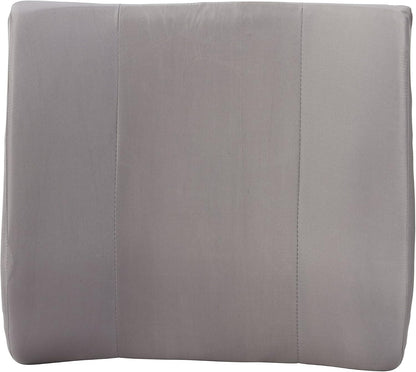 DMI Lumbar Support Pillow for Chair to Assist with Back Support with Removable Washable Cover and Firm Insert to Ease Lower Back Pain while Improving Posture, 14 x 13 x 5, Contoured Foam, Elite, Gray