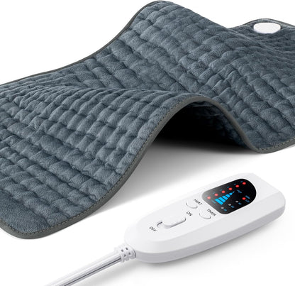 17"x33" Heating Pad for Back Pain Relief, Extra Large Electric Heat Pads