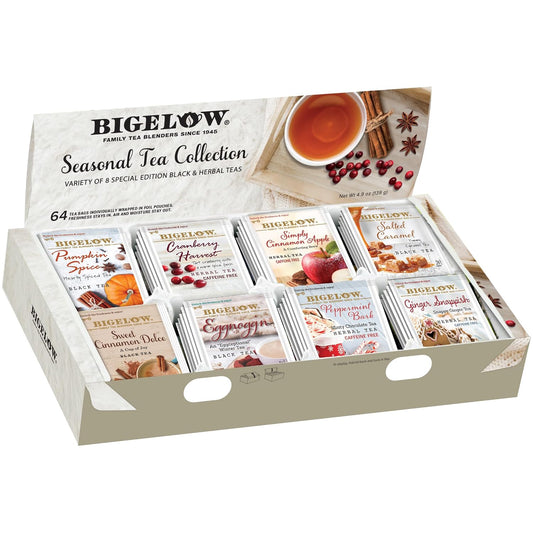 Bigelow Tea Seasonal Tea Collection, 64 Count Box