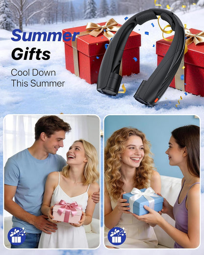 Kesguar Portable Neck Fan, 20H RunTime, 6000mAh Rechargeable