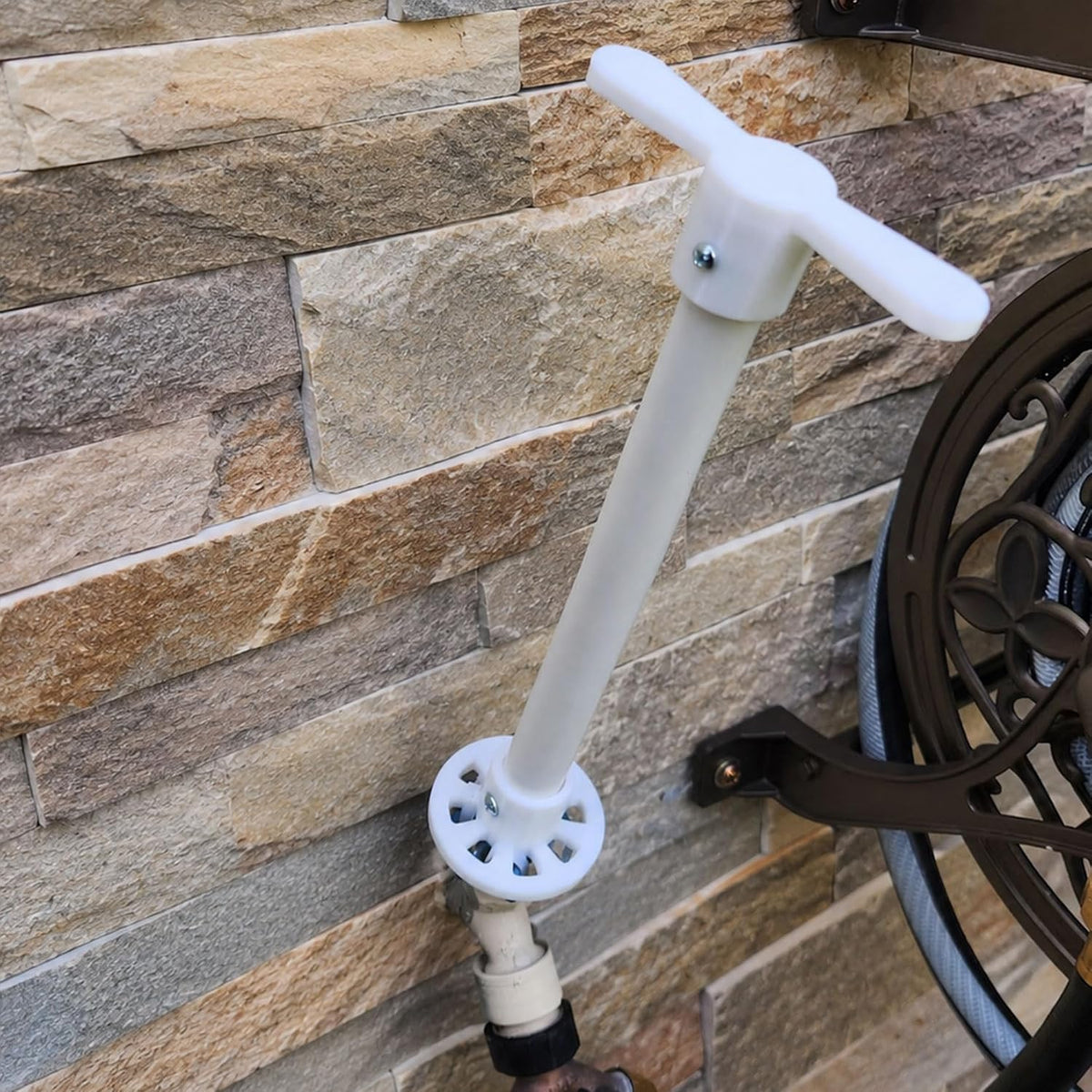 Outdoor Faucet Handle Extension Kit, Garden Hose Bib Handle Extender