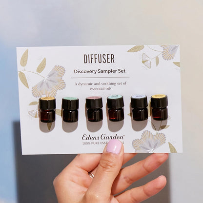 Edens Garden Top Essential Oil Blends Sampler 18 Set – 100% Pure Therapeutic Grade, Natural, Undiluted Aromatherapy Scents for Diffusers & Humidifiers – Wellness Gift for Men & Women, .92 ml/ 18 Pack