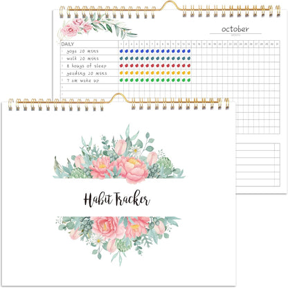 Habit Tracker Calendar- Daily, Weekly & Monthly Habit Tracker Journal