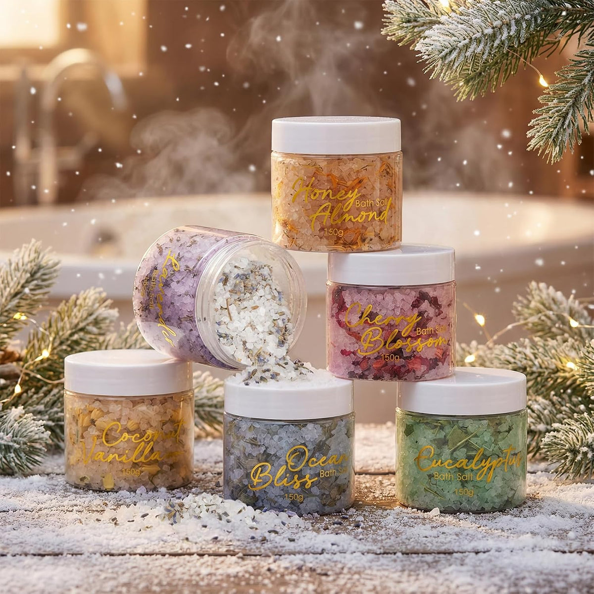 Gifts for Women & Men, Birthday Gifts - 15 Pcs Luxurious Spa Gift Set