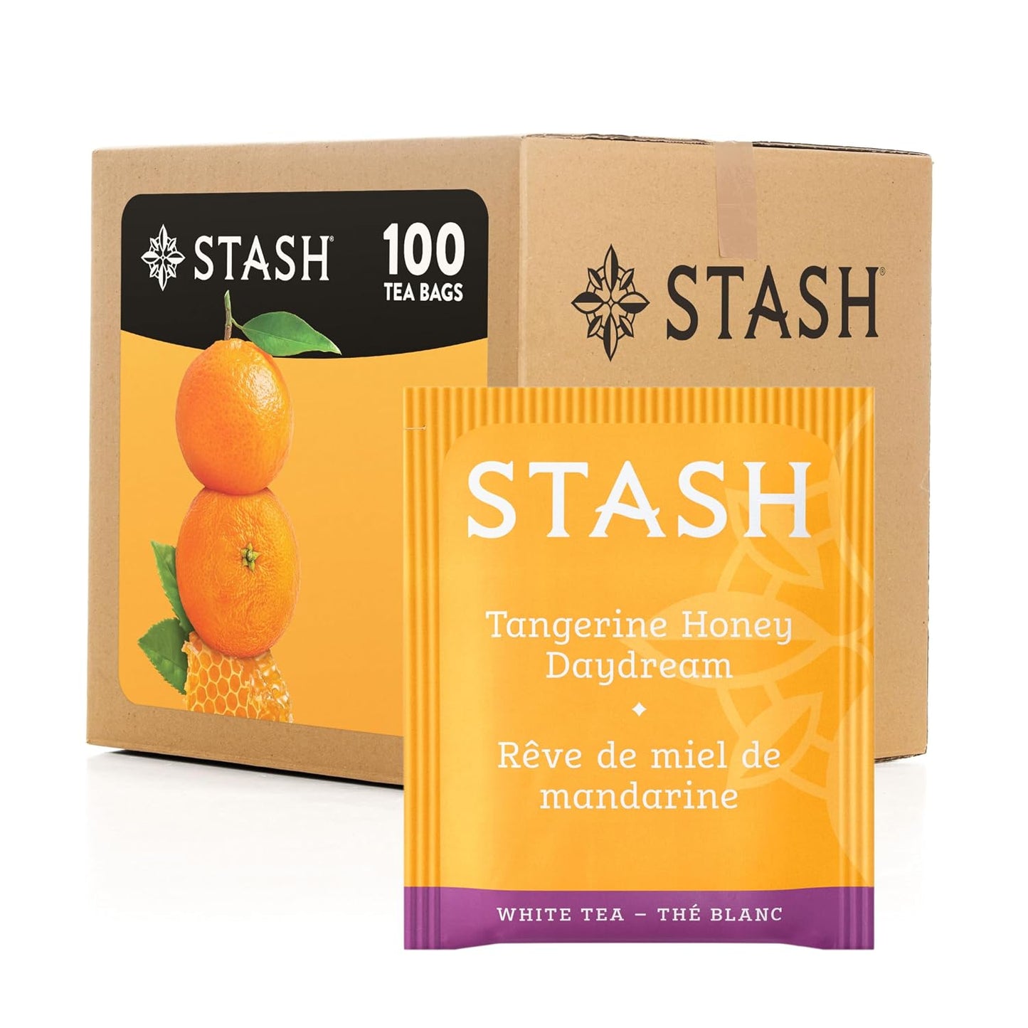 Stash Tea Chamomile Herbal Tea, 100 Count (packaging may vary) - Colors B
