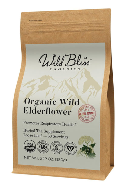 Organic Lemon Balm Tea - Caffeine Free Loose Leaf Herbal Tea - Pharmacopoeia Potency - 25 Servings